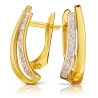 Goldene Ohrringe Mona Sample 585 K3.2465P | ergold