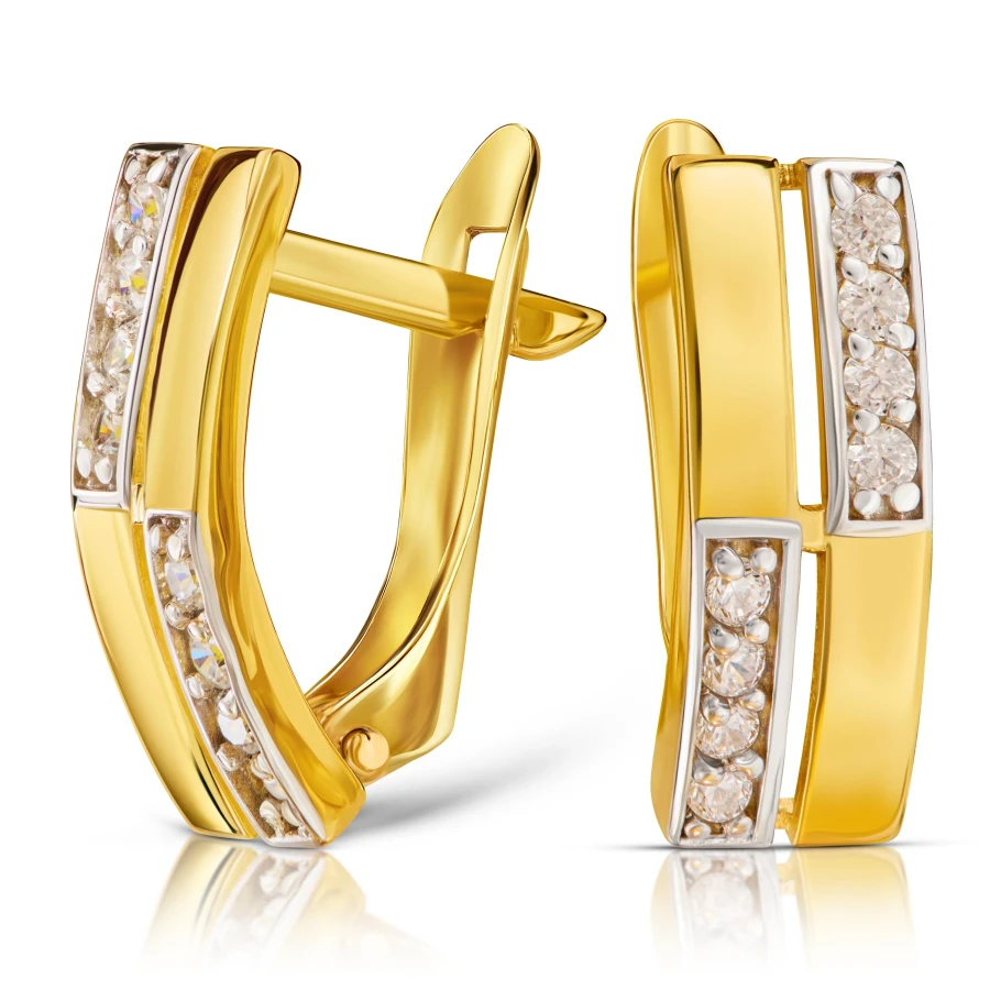 Goldene Ohrringe Mona K3.2465 | ergold