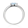 Srebrny pierścionek z dużym błękitnym kamieniem PS3.1615a | ERgold