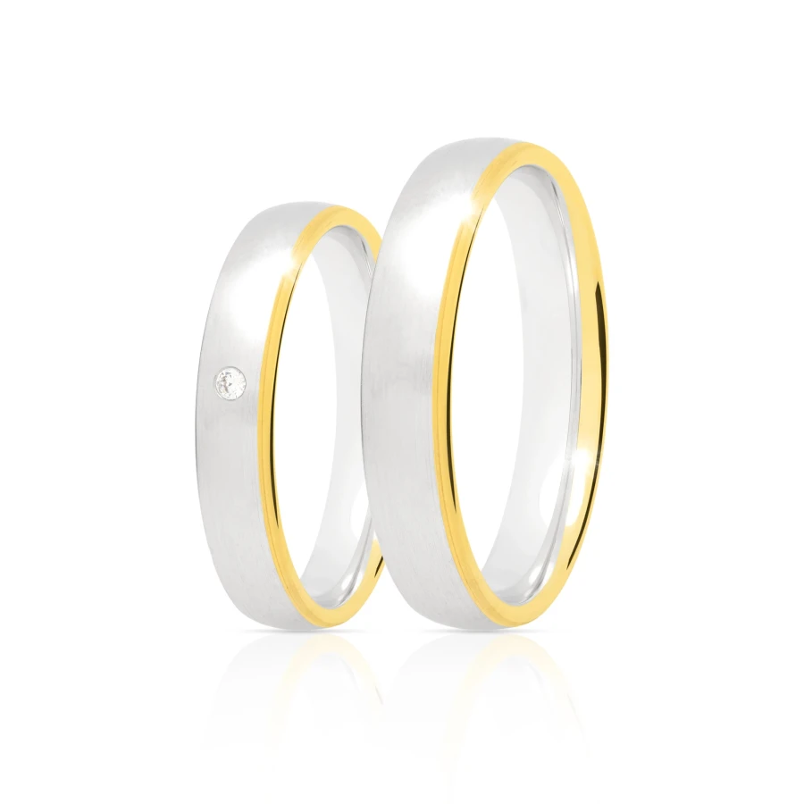 Klassische Gold 3mm Ringe 585 |ergold