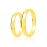 Klassische Gold 3mm Ringe 585 |ergold