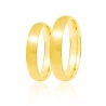 Klassische Gold 3mm Ringe 585 |ergold