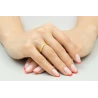 Złota obrączka ślubna 4 mm próba 585 Rozm. 6 - 14