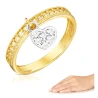 Gold Ring Hängendes Herz 585 P1.968P | ergold