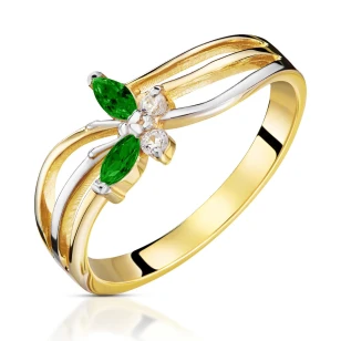 Schmetterling Gold Ring P1.1005 | ergold