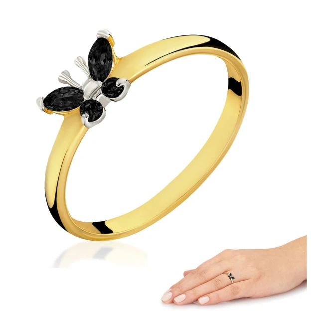 Goldring BUTTERFLY schwarz