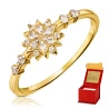 GOLD RING HERZSTEINE P2.1189 | ergold