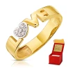 Gold Ring Hängendes Herz P1.968 | ergold