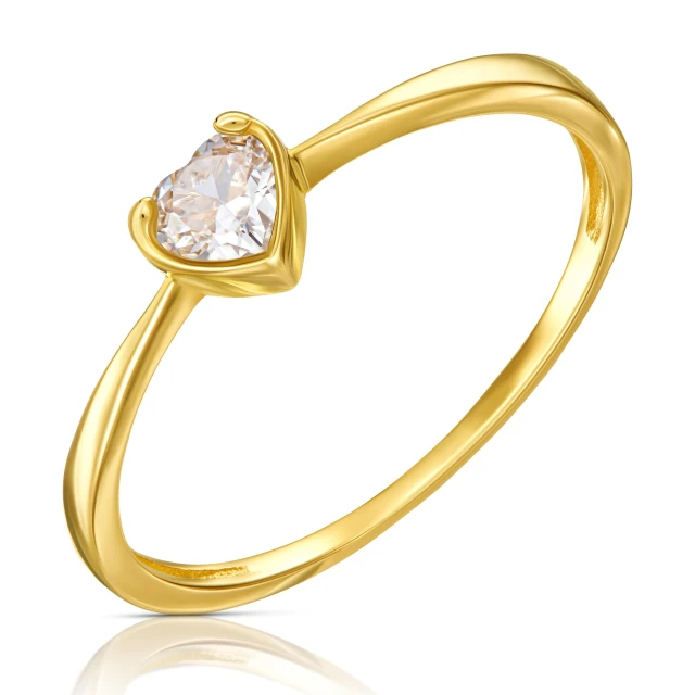 Herz Gold Ring