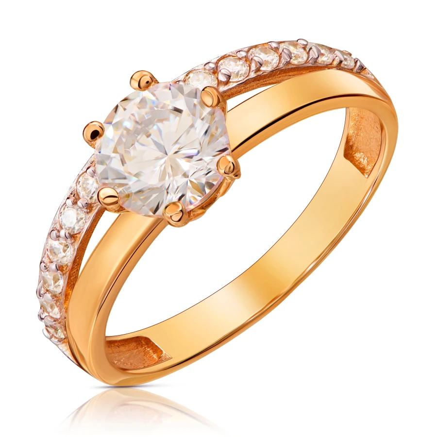 Roségold Ring Zirkons beeindruckender Stein P3.1501RP | ergold