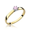 Gold Diamant ring EY-222 0.04ct | ergold