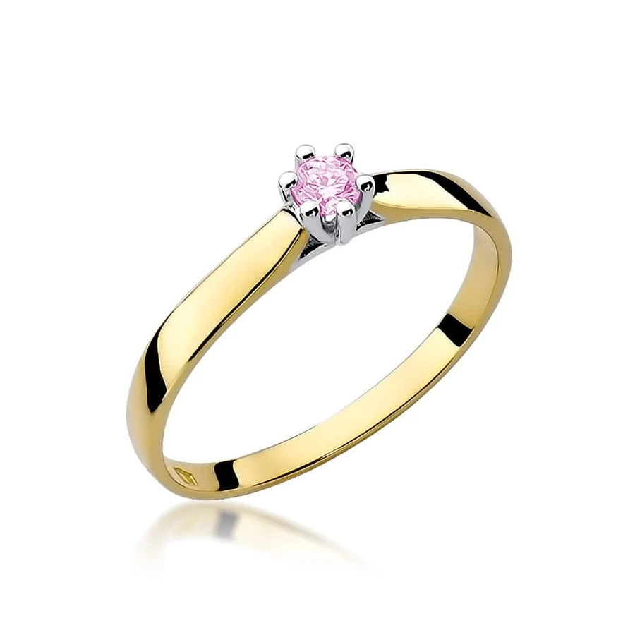 Gold Diamant ring EY-222 0.04ct | ergold