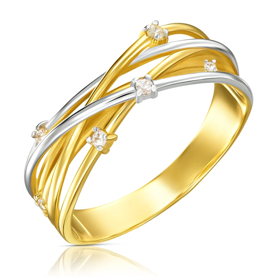 Gold-Ring mit Verflechtung P1.974 | ergold