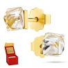 Goldene Ohrringe 3D Cube K3.2277 3D | ergold