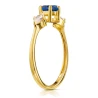 Goldring mit Strasssteinen SQUARE P2.1296 | ergold