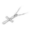 Złoty krzyżyk 585 z Diamentami 0,0145ct