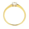 Złoty pierścionek zaręczynowy klasyczny 585 14k