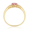 Gold Ring Zirconie Nur ein Smaragd | ergold