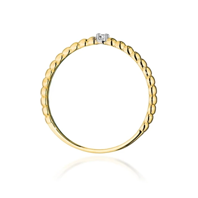 copy of Gold Ring 585 mit Diamant Diamant Diamant 0.10ct