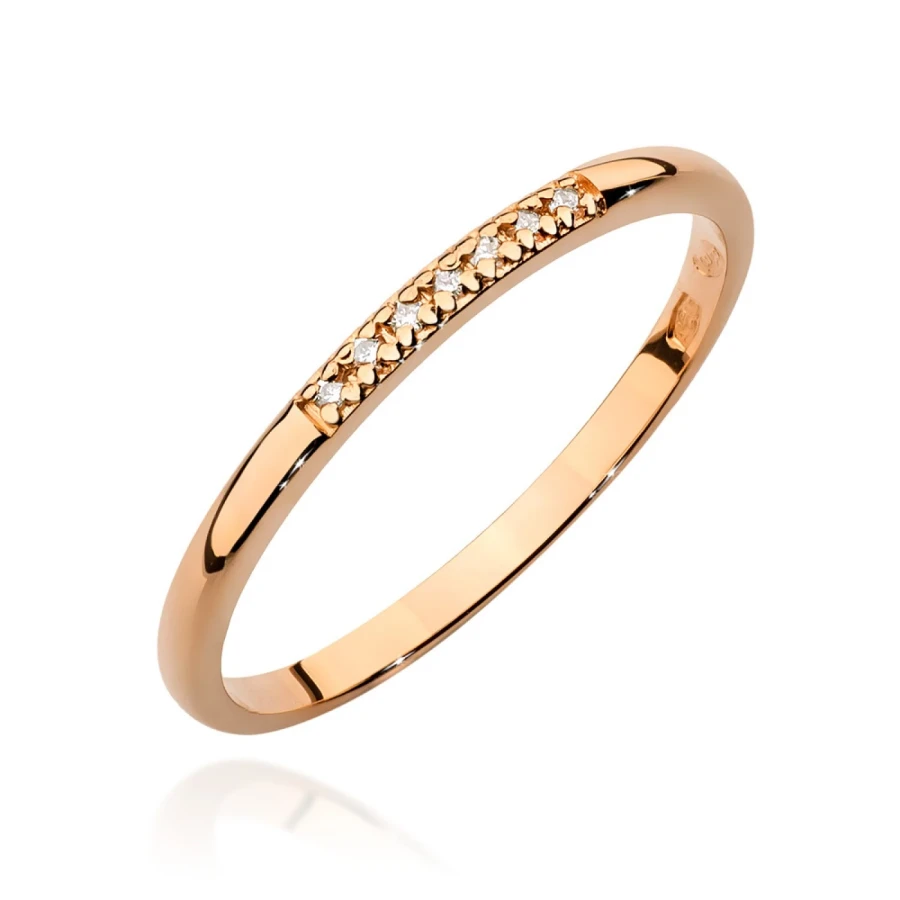 Gold Diamant Ring EY-45 0.10ct | ergold