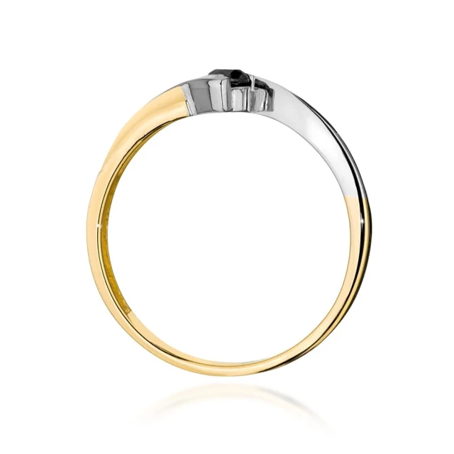 copy of Gold Ring 585 mit Diamant Diamant Diamant 0.10ct