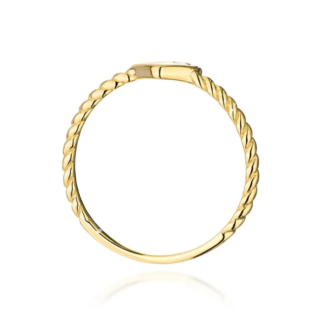 copy of Gold Ring 585 mit Diamant Diamant Diamant 0.10ct