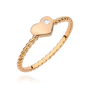 Gold Diamant Ring EY-45 0.10ct | ergold