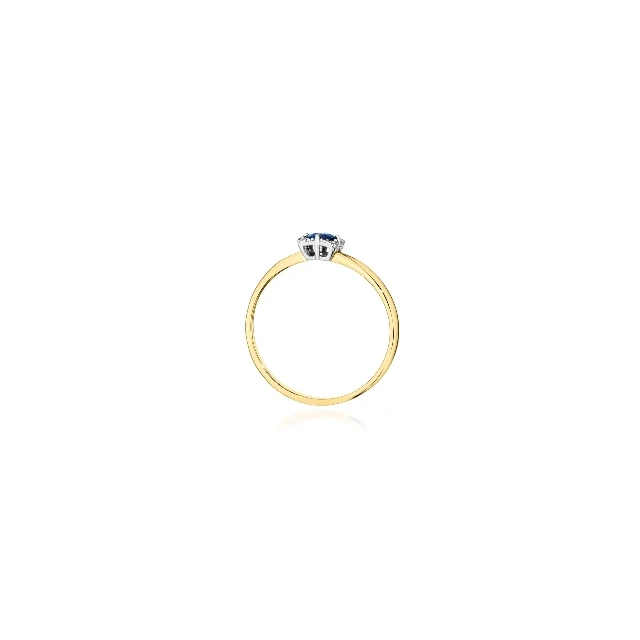 copy of Gold Ring 585 mit Diamant Diamant Diamant 0.10ct