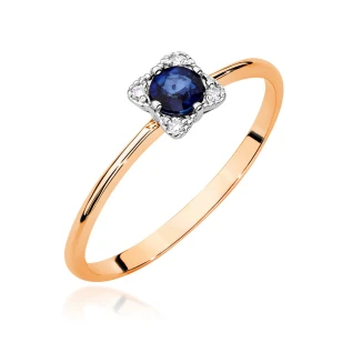 Gold Diamant Ring EY-45 0.10ct | ergold