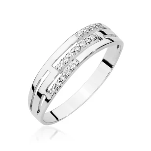 Gold Diamant Ring EY-45 0.10ct | ergold