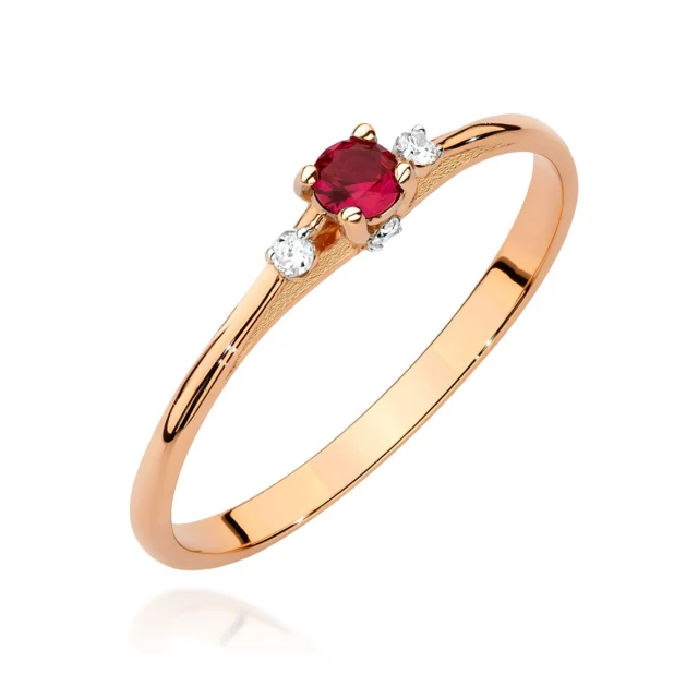 copy of Gold Ring 585 mit Diamant Diamant Diamant 0.10ct