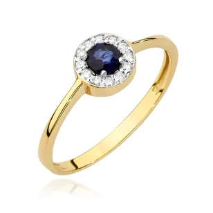 Gold Diamant Ring EY-45 0.10ct | ergold