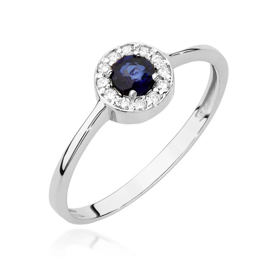 Gold Diamant Ring EY-45 0.10ct | ergold