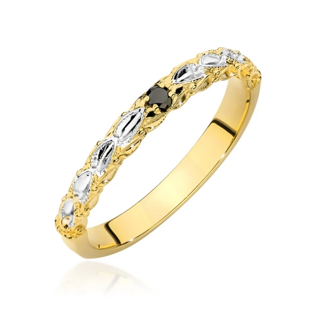 copy of Gold Ring 585 mit Diamant Diamant Diamant 0.10ct