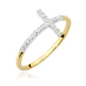 Gold Diamant Ring EY-45 0.10ct | ergold