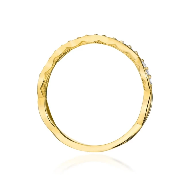 copy of Gold Ring 585 mit Diamant Diamant Diamant 0.10ct