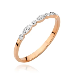 Gold Diamant Ring EY-45 0.10ct | ergold