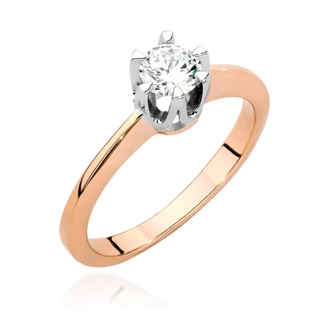 copy of Gold Ring 585 mit Diamant Diamant Diamant 0.10ct