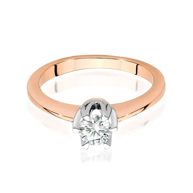 copy of Gold Ring 585 mit Diamant Diamant Diamant 0.10ct