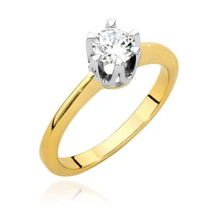 Gold Diamant Ring EY-45 0.10ct | ergold