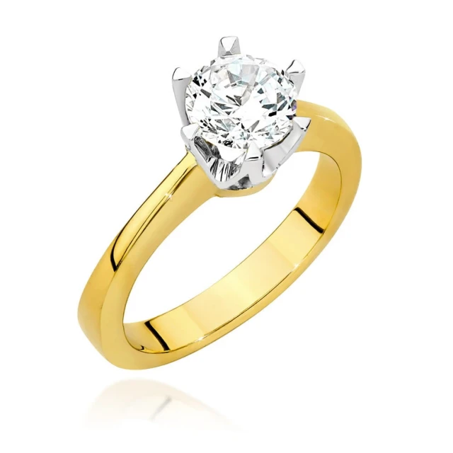 copy of Gold Ring 585 mit Diamant Diamant Diamant 0.10ct
