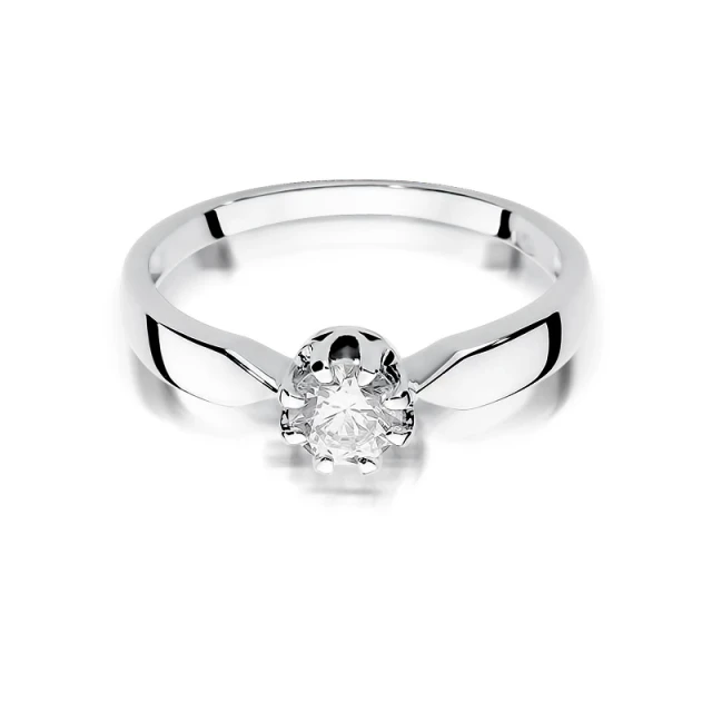 copy of Gold Ring 585 mit Diamant Diamant Diamant 0.10ct