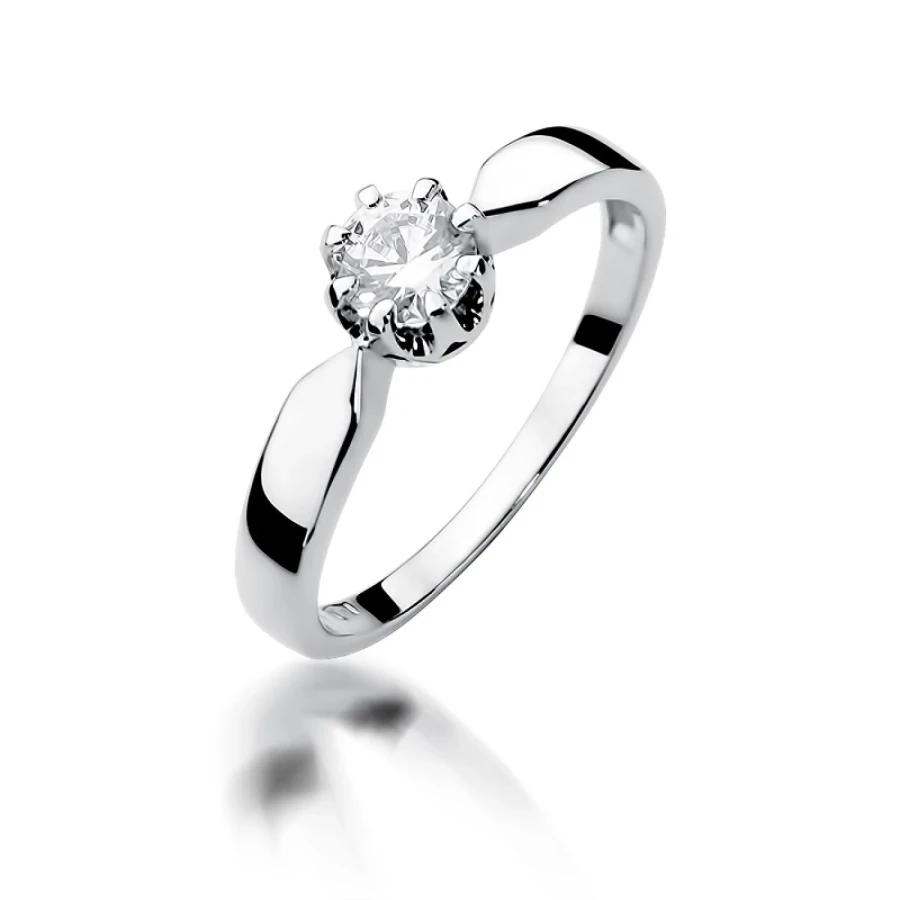 Gold Diamant Ring EY-45 0.10ct | ergold