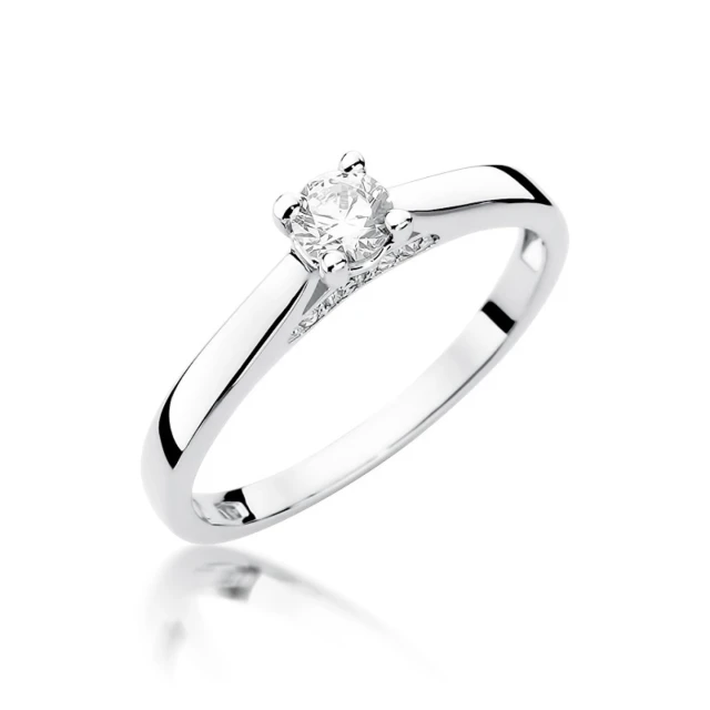 copy of Gold Ring 585 mit Diamant Diamant Diamant 0.10ct