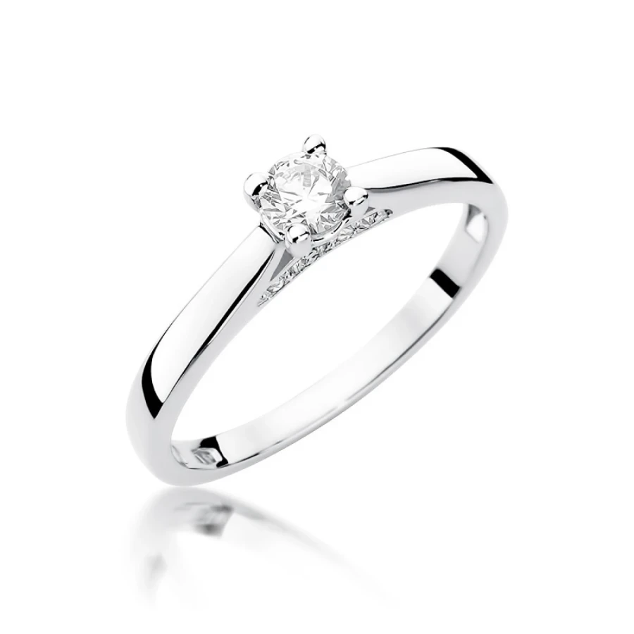 Gold Diamant Ring EY-45 0.10ct | ergold