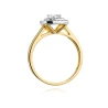 Gold Diamant Ring EY-45 0.10ct | ergold