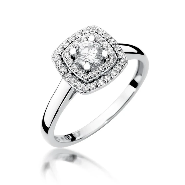 copy of Gold Ring 585 mit Diamant Diamant Diamant 0.10ct