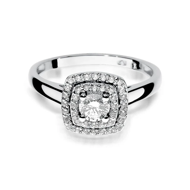copy of Gold Ring 585 mit Diamant Diamant Diamant 0.10ct