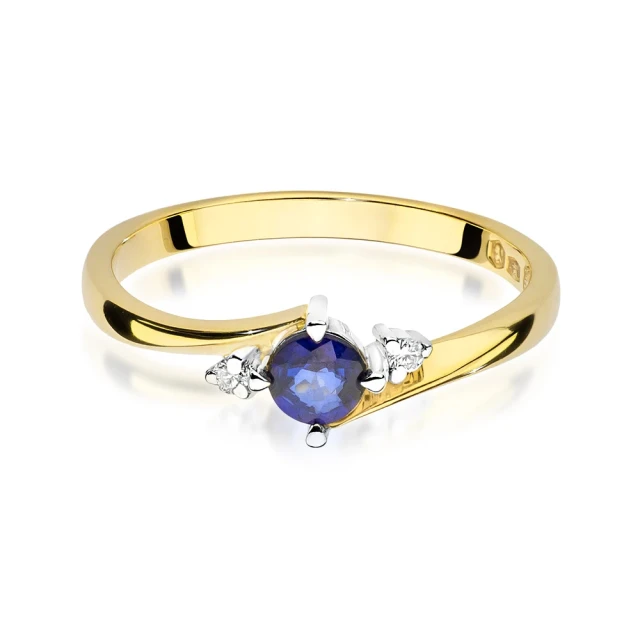 copy of Gold Ring 585 mit Diamant Diamant Diamant 0.10ct