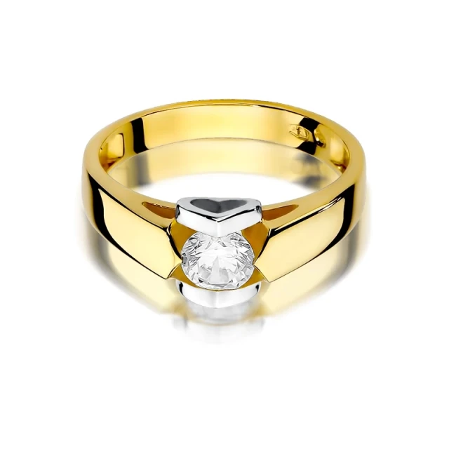 copy of Gold Ring 585 mit Diamant Diamant Diamant 0.10ct